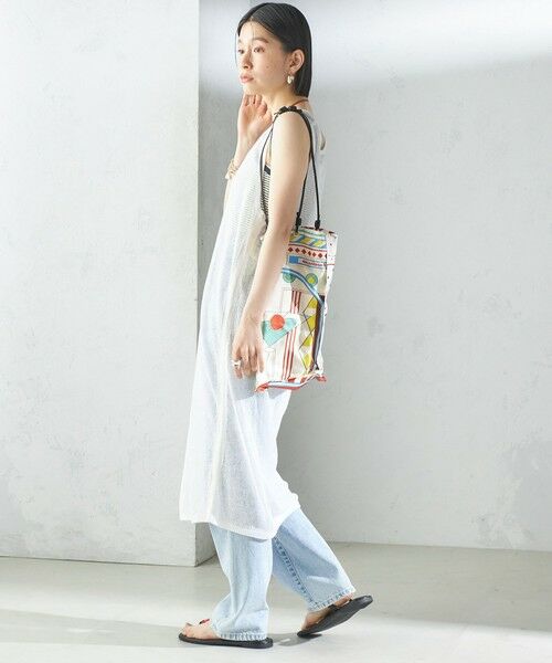 SHIPS / シップス ロング・マキシ丈ワンピース | 〈手洗い可能〉前後 2WAY イタリアン シアー リネン ワンピース | 詳細3