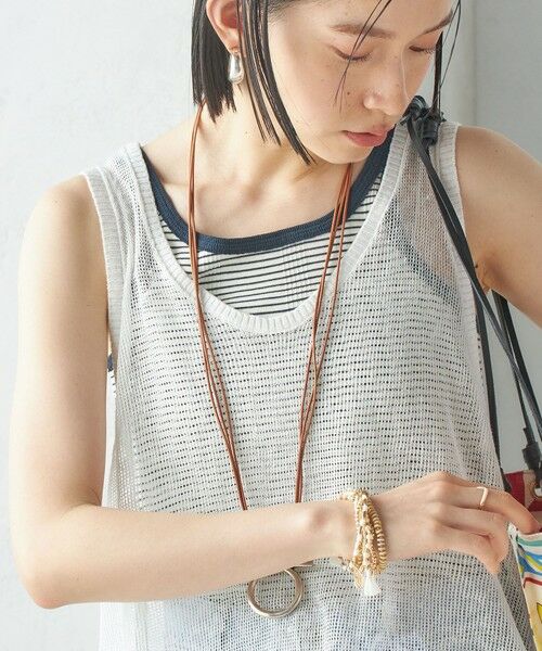 SHIPS / シップス ロング・マキシ丈ワンピース | 〈手洗い可能〉前後 2WAY イタリアン シアー リネン ワンピース | 詳細6