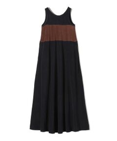 SHIPS / シップス ロング・マキシ丈ワンピース | 【SHIPS別注】onit:パイルライン 切替 ワンピース