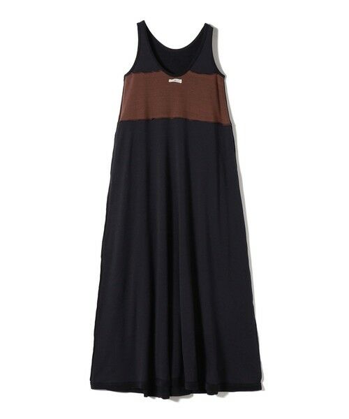 SHIPS / シップス ロング・マキシ丈ワンピース | 【SHIPS別注】onit:パイルライン 切替 ワンピース | 詳細4