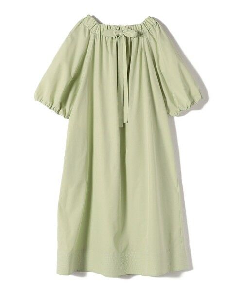 SHIPS / シップス ロング・マキシ丈ワンピース | SHIPS Primary Navy Label:へム ステッチ オフショル ワンピース | 詳細2