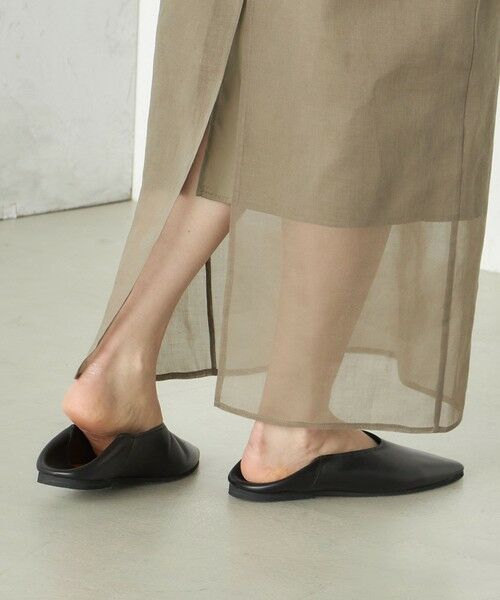 SHIPS / シップス ロング・マキシ丈ワンピース | Wai＋:〈手洗い可能〉オーガンジー ノースリーブ 2WAY ワンピース | 詳細22