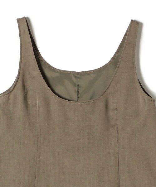 SHIPS / シップス ロング・マキシ丈ワンピース | Wai＋:〈手洗い可能〉オーガンジー ノースリーブ 2WAY ワンピース | 詳細28