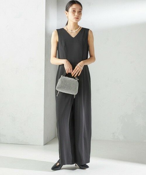 SHIPS / シップス サロペット・オールインワン | 【SHIPS別注】kaene:チュール フリル スリーブ オールインワン(セレモニー対応可) | 詳細18