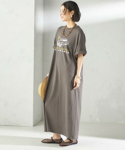 SHIPS / シップス ロング・マキシ丈ワンピース | TENNESSEERIVER:TEE ワンピース | 詳細3