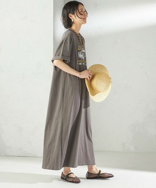 SHIPS / シップス ロング・マキシ丈ワンピース | TENNESSEERIVER:TEE ワンピース | 詳細5
