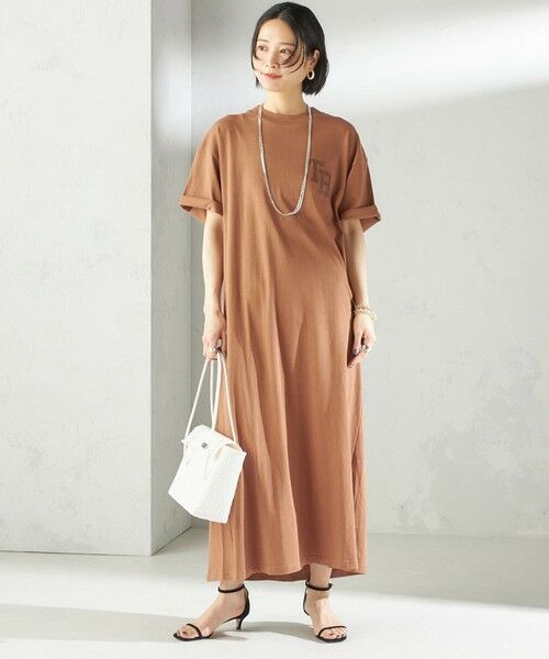 SHIPS / シップス ロング・マキシ丈ワンピース | TENNESSEERIVER:TEE ワンピース | 詳細20