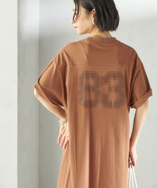 SHIPS / シップス ロング・マキシ丈ワンピース | TENNESSEERIVER:TEE ワンピース(ブラウン系)