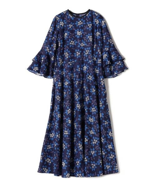 SHIPS / シップス ロング・マキシ丈ワンピース | 小泉里子コラボ:〈手洗い可能〉フラワー プリント ワンピース | 詳細17