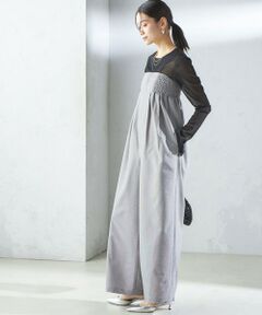 SHIPS / シップス サロペット・オールインワン | 【SHIPS別注】APUPIL:〈洗濯機可能〉ギンガム チェック ベアトップ オールインワン