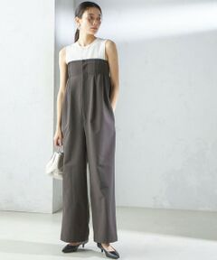 SHIPS / シップス サロペット・オールインワン | 【SHIPS別注】APUPIL:〈洗濯機可能〉ギンガム チェック ベアトップ オールインワン