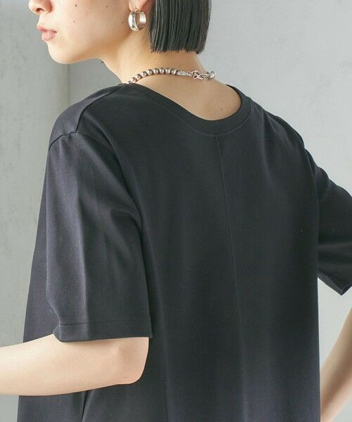 SHIPS / シップス ロング・マキシ丈ワンピース | 〈手洗い可能〉スーピマ ポンチ 2WAY ベーシック ジャージ ワンピース | 詳細9