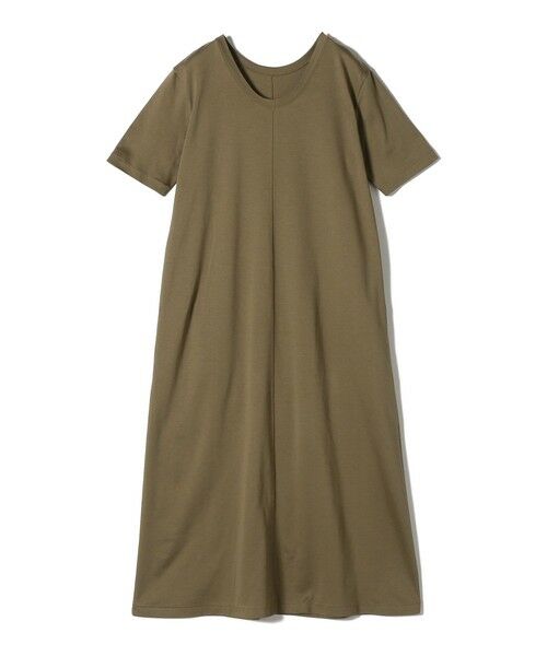 SHIPS / シップス ロング・マキシ丈ワンピース | 〈手洗い可能〉スーピマ ポンチ 2WAY ベーシック ジャージ ワンピース | 詳細22