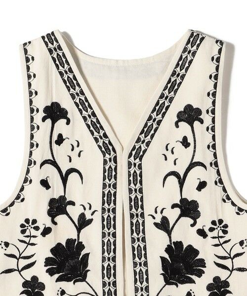 SHIPS / シップス ベスト | Fanaka:〈手洗い可能〉刺繍 ベスト | 詳細4