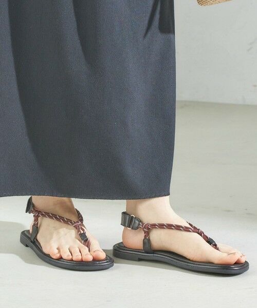 SHIPS / シップス サンダル | REMME:コード フリップ フロップ サンダル | 詳細1