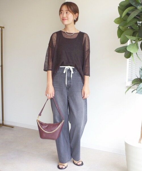 SHIPS / シップス ニット・セーター | 〈手洗い可能〉イタリアン シアー リネン プルオーバー | 詳細30