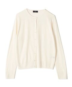 SHIPS / シップス カーディガン・ボレロ | SHIPS Primary Navy Label:シルク リネン ハイ ボタン カーディガン