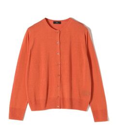 【alpha】花柄オレンジ系カーディガン SOMEDIFF カーディガン メンズ オーバーサイズ モヘアタッチ 春