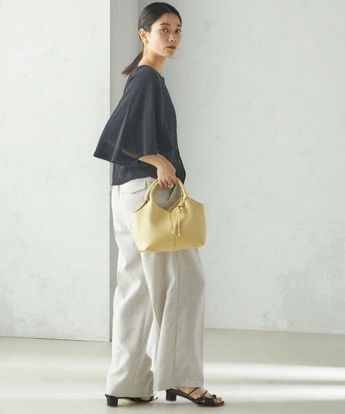 SHIPS / シップス カーディガン・ボレロ | 〈手洗い可能〉ホール ガーメント ケープ デザイン カーディガン | 詳細18