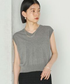 SHIPS / シップス ニット・セーター | Wai＋:〈手洗い可能〉Vネック ベスト