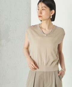SHIPS / シップス ニット・セーター | Wai＋:〈手洗い可能〉Vネック ベスト