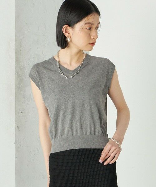 SHIPS / シップス ニット・セーター | Wai＋:〈手洗い可能〉Vネック ベスト | 詳細12