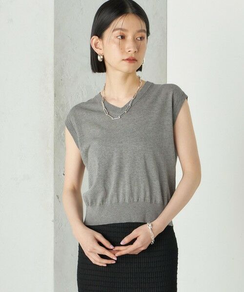 SHIPS / シップス ニット・セーター | Wai＋:〈手洗い可能〉Vネック ベスト | 詳細7