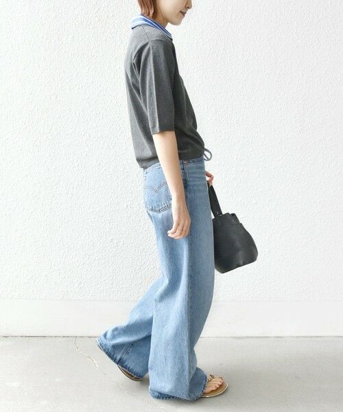 SHIPS / シップス ポロシャツ | 《予約》【WEB限定】〈手洗い可能〉ダブルカラー ショート スリーブ ポロ | 詳細5