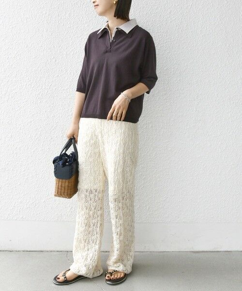 SHIPS / シップス ポロシャツ | 《予約》【WEB限定】〈手洗い可能〉ダブルカラー ショート スリーブ ポロ | 詳細29