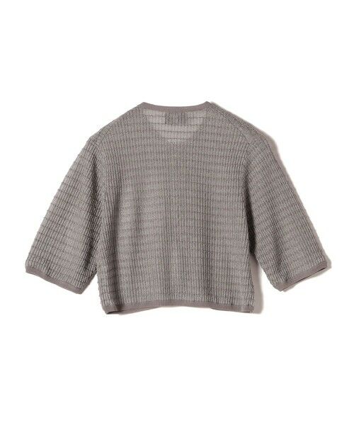 SHIPS / シップス カーディガン・ボレロ | Wai＋:ジャカード シアー ジップ カーディガン | 詳細20