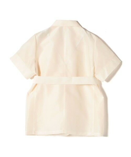 SHIPS / シップス テーラードジャケット | 【SHIPS別注】APUPIL:〈洗濯機可能〉シアー 半袖 ジャケット | 詳細16