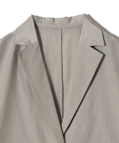 SHIPS / シップス ベスト | 【WEB限定】〈手洗い可能〉シアー コンビ テーラード ベスト | 詳細18