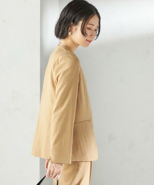 SHIPS / シップス セットアップ | 〈手洗い可能〉FUNCTIONAL カラーレス ジャケット（セットアップ対応） | 詳細10