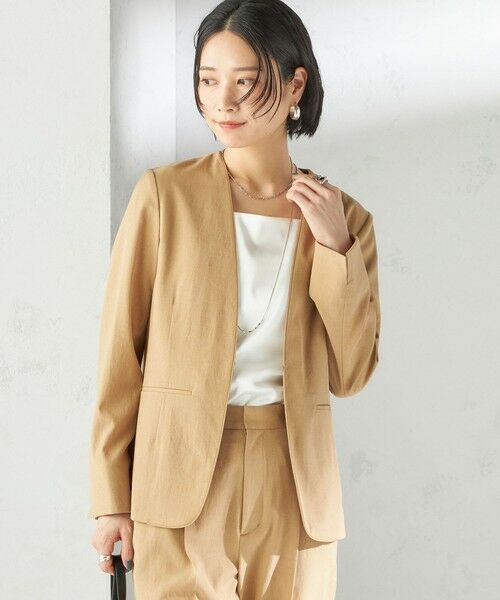 SHIPS / シップス セットアップ | 〈手洗い可能〉FUNCTIONAL カラーレス ジャケット（セットアップ対応） | 詳細11