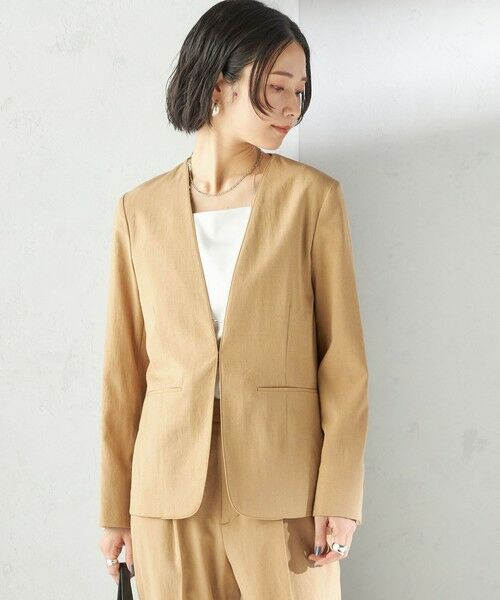 SHIPS / シップス セットアップ | 〈手洗い可能〉FUNCTIONAL カラーレス ジャケット（セットアップ対応） | 詳細14