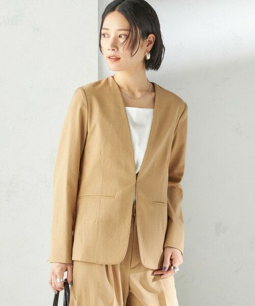 SHIPS / シップス セットアップ | 〈手洗い可能〉FUNCTIONAL カラーレス ジャケット（セットアップ対応） | 詳細15