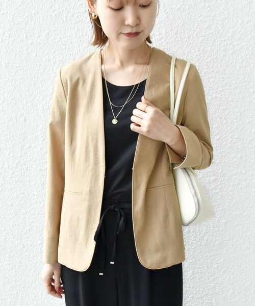 SHIPS / シップス セットアップ | 〈手洗い可能〉FUNCTIONAL カラーレス ジャケット（セットアップ対応） | 詳細20