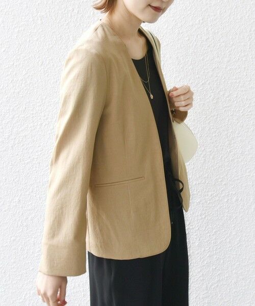 SHIPS / シップス セットアップ | 〈手洗い可能〉FUNCTIONAL カラーレス ジャケット（セットアップ対応） | 詳細23