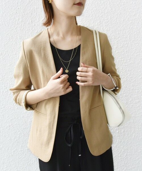 SHIPS / シップス セットアップ | 〈手洗い可能〉FUNCTIONAL カラーレス ジャケット（セットアップ対応） | 詳細24