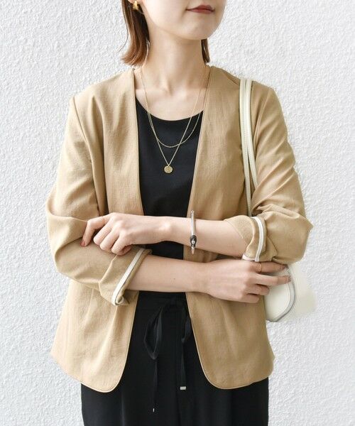 SHIPS / シップス セットアップ | 〈手洗い可能〉FUNCTIONAL カラーレス ジャケット（セットアップ対応） | 詳細25