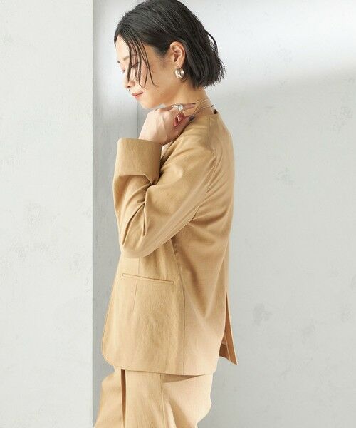 SHIPS / シップス セットアップ | 〈手洗い可能〉FUNCTIONAL カラーレス ジャケット（セットアップ対応） | 詳細8