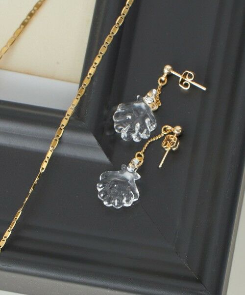 SHIPS / シップス ピアス・イヤリング | 【SHIPS別注】HARIO:シェル モチーフ ピアス | 詳細4