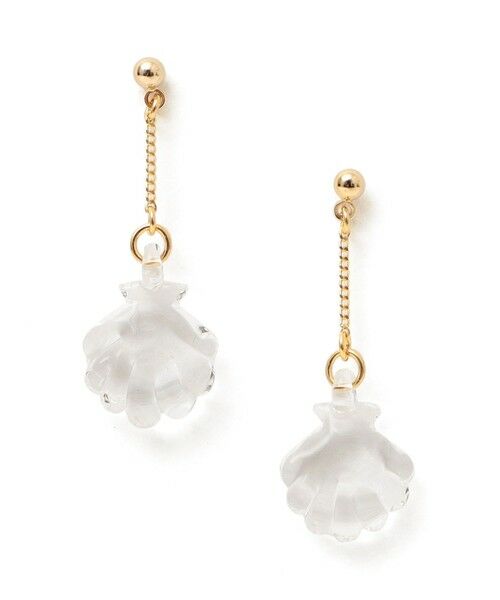 SHIPS / シップス ピアス・イヤリング | 【SHIPS別注】HARIO:シェル モチーフ ピアス | 詳細6