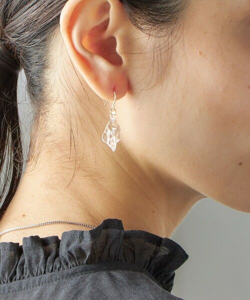 SHIPS / シップス ピアス・イヤリング | 【SHIPS別注】HARIO:ウェーブ ピアス | 詳細3