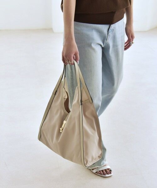 SHIPS / シップス トートバッグ | quaranciel: 金具デザイン Vカット トート バッグ | 詳細6