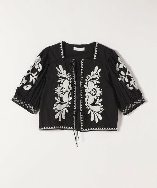 SHIPS / シップス シャツ・ブラウス | quaranciel:〈洗濯機可能〉エンブロイダリー スクエアネック ブラウス | 詳細22
