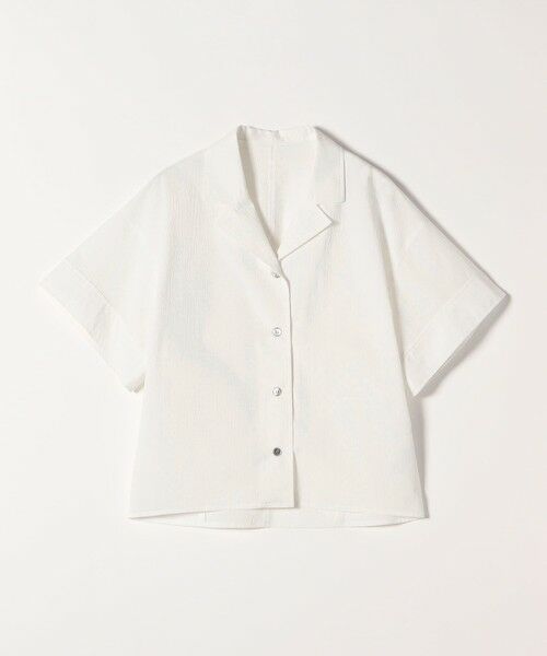 SHIPS / シップス シャツ・ブラウス | quaranciel:〈洗濯機可能〉ミニサッカー ハーフスリーブ 開襟 シャツ | 詳細17