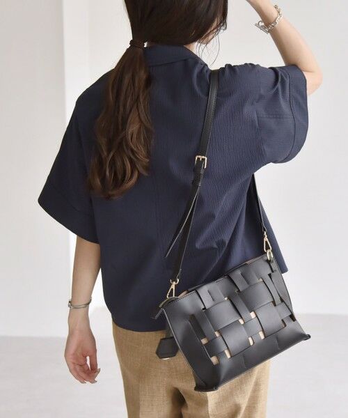 SHIPS / シップス シャツ・ブラウス | quaranciel:〈洗濯機可能〉ミニサッカー ハーフスリーブ 開襟 シャツ | 詳細29