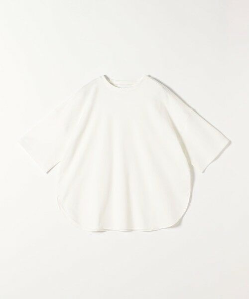 SHIPS / シップス Tシャツ | 《追加予約》quaranciel:〈接触冷感/汗染み防止加工/洗濯機可能〉ラウンドヘム クルー ビッグ TEE | 詳細12