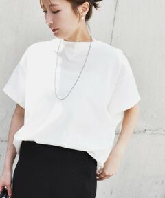 SHIPS / シップス Tシャツ | quaranciel:〈洗濯機可能〉カノコ Vガゼット ショートスリーブ クルーネック TEE